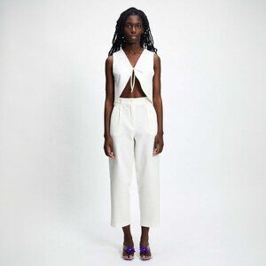 🆕 Rita Row Chaco Pants in white • size 36 •‎ NWOT